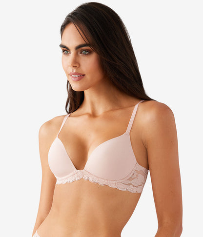 Feeling Famous Wire Free Push Up Bra - Rose Smoke/White | Wacoal Hot Sale
