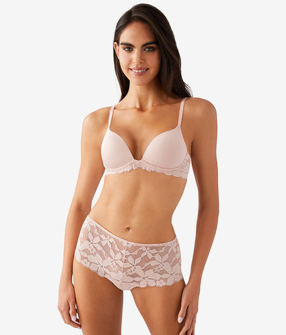 Feeling Famous Wire Free Push Up Bra - Rose Smoke/White | Wacoal Hot Sale
