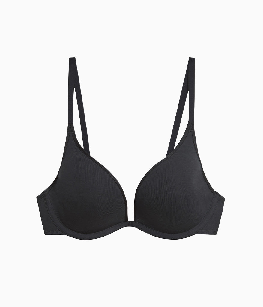 Cotton To A Tee Plunge T-Shirt Bra - Night | Wacoal Special Offer