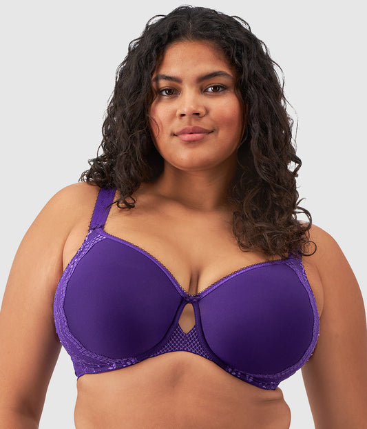 Charley Underwire Molded Spacer Bra - Iris | Wacoal Top Pick