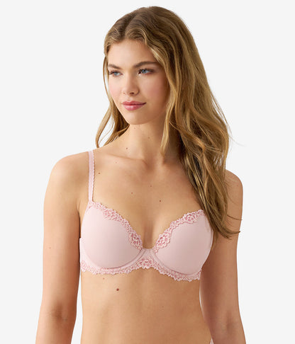 Future Foundation with Lace T-Shirt Bra - Rose Smoke | Wacoal Discount