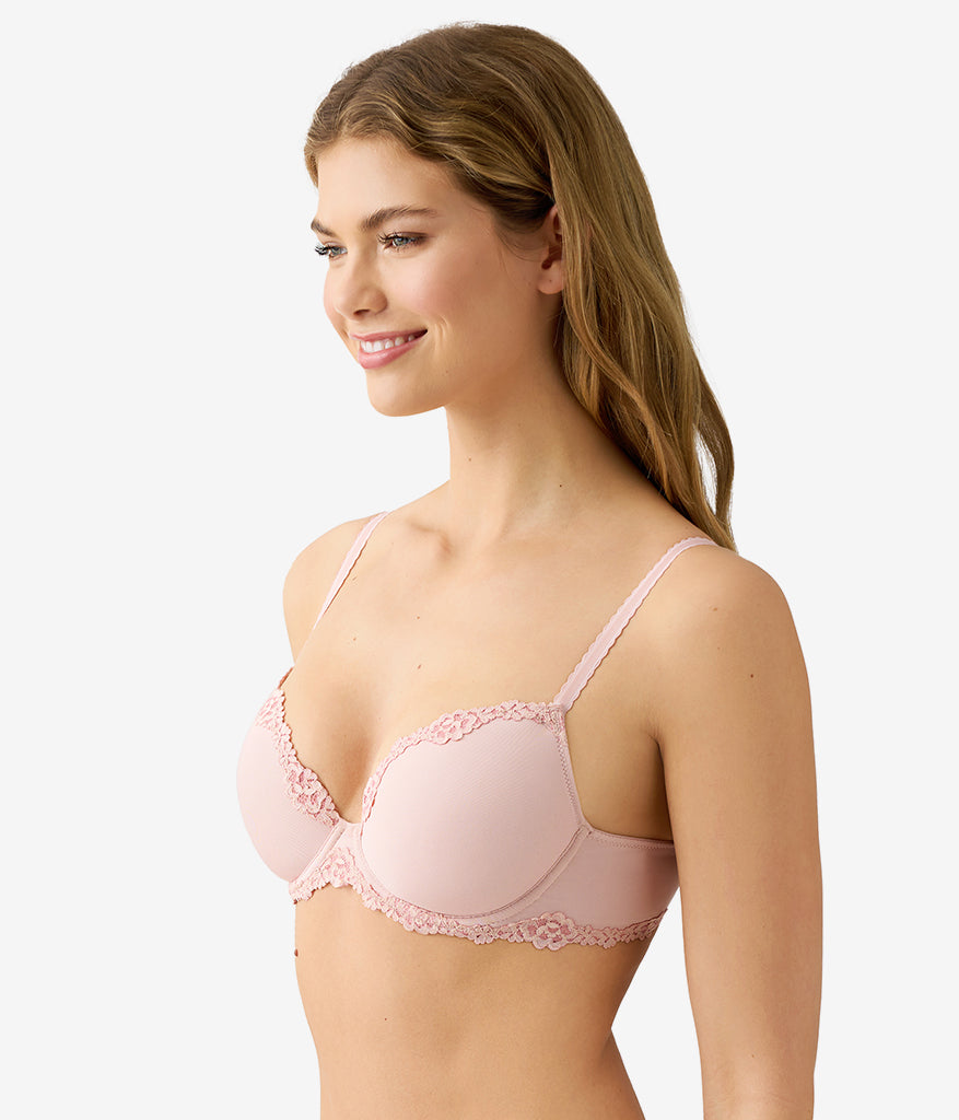 Future Foundation with Lace T-Shirt Bra - Rose Smoke | Wacoal Discount