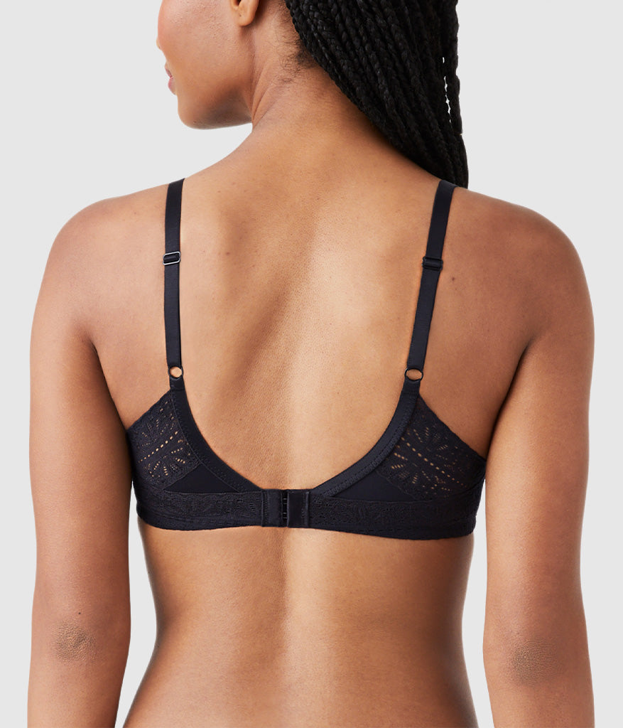 Future Foundation Wire Free T-Shirt Bra with Lace - Night | Wacoal Value