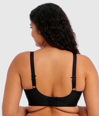 Energise Full Figure Underwire Sport Bra - Black | Wacoal Quality