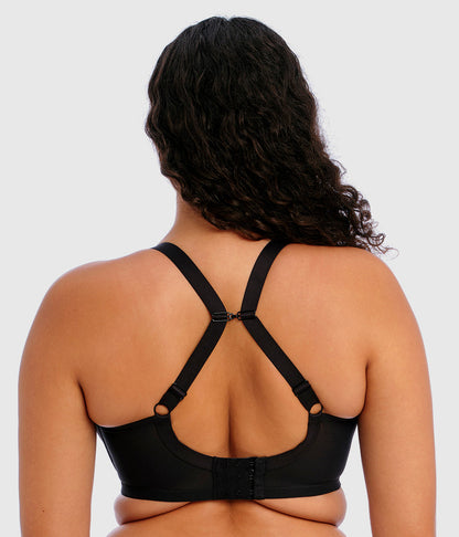 Energise Full Figure Underwire Sport Bra - Black | Wacoal Quality