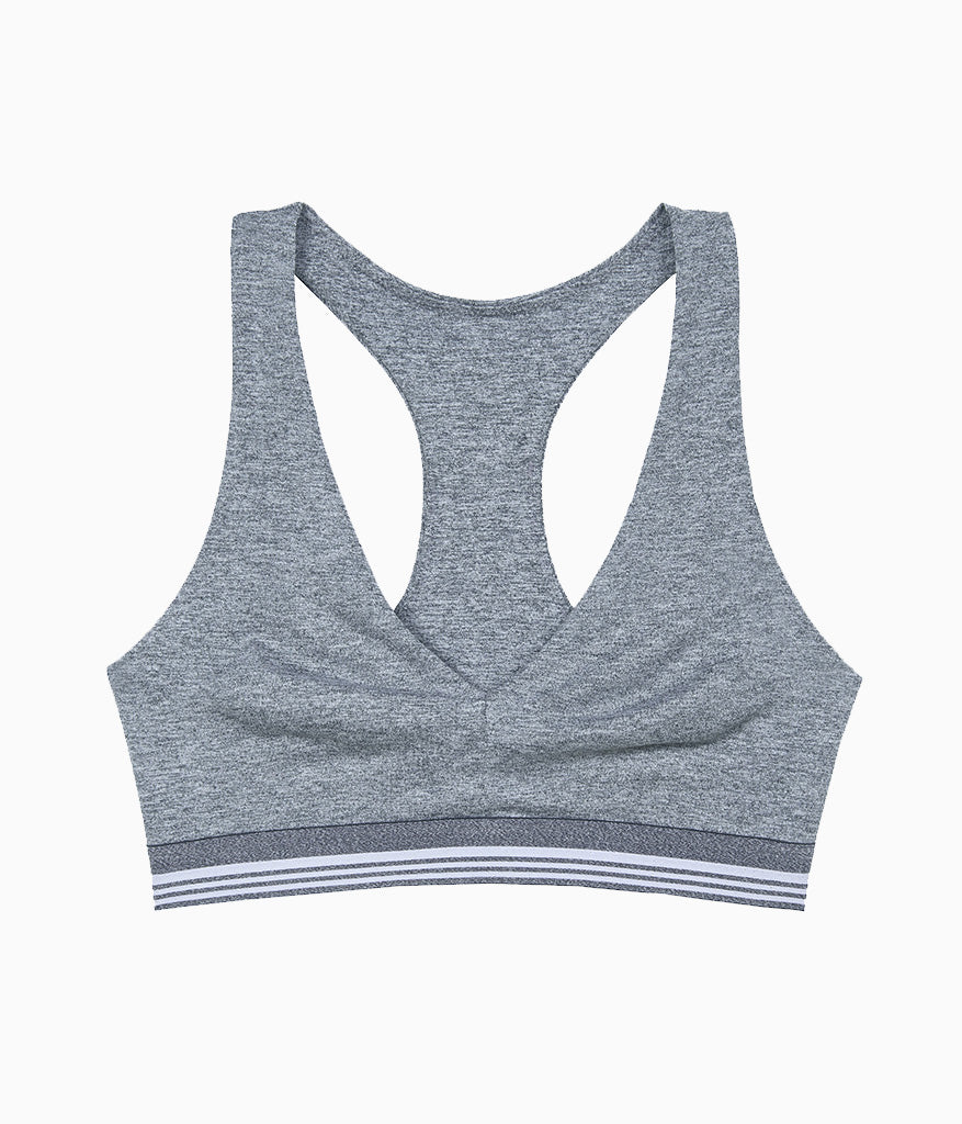 b.active Racerback Sport Bralette - Gray Heather | Wacoal Popular