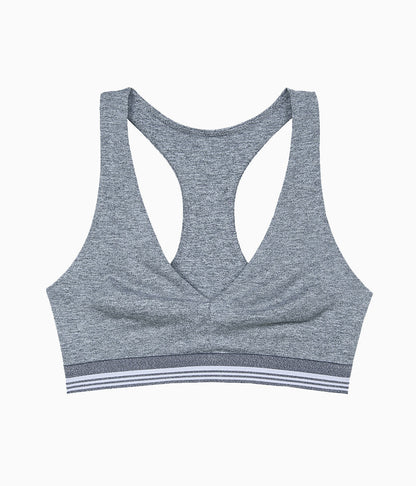 b.active Racerback Sport Bralette - Gray Heather | Wacoal Popular