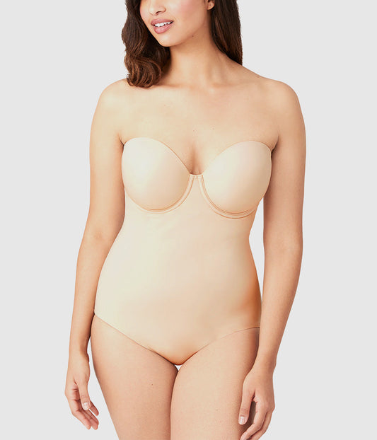 Red Carpet™ Strapless Shaping Body Briefer - Sand | Wacoal Sale