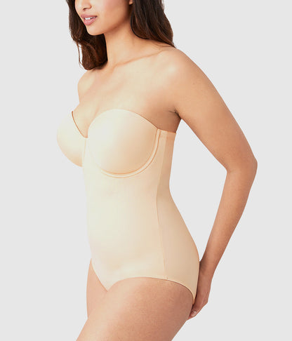 Red Carpet™ Strapless Shaping Body Briefer - Sand | Wacoal Sale