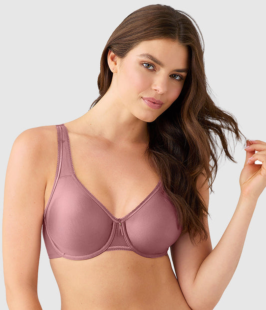 Basic Beauty Full Figure Seamless Underwire Bra - Rose Brown | Wacoal Discount