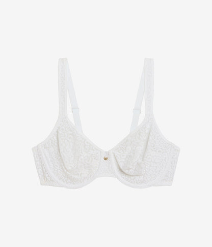 High Bar™ Underwire Bra - White | Wacoal Signature
