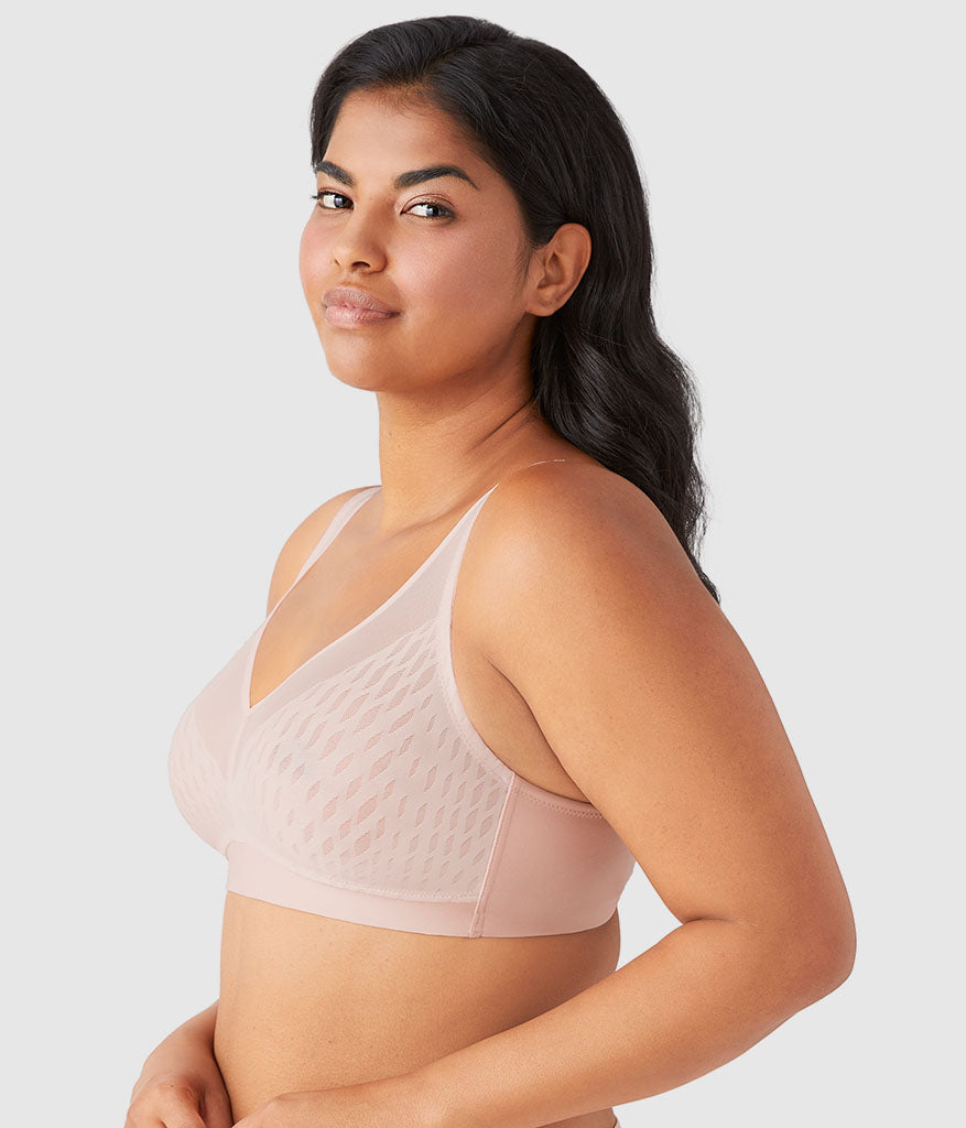 Elevated Allure Wire Free Bra - Rose Dust | Wacoal Trending