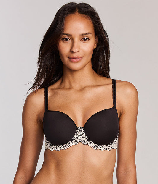 Embrace Lace® T-Shirt Bra - Black | Wacoal Premium