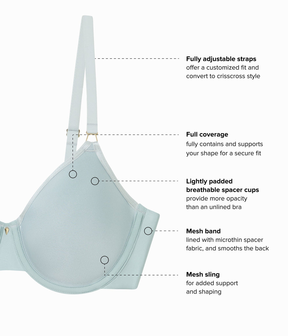 Simply Done T-Shirt Bra - Belgian Block | Wacoal Everyday