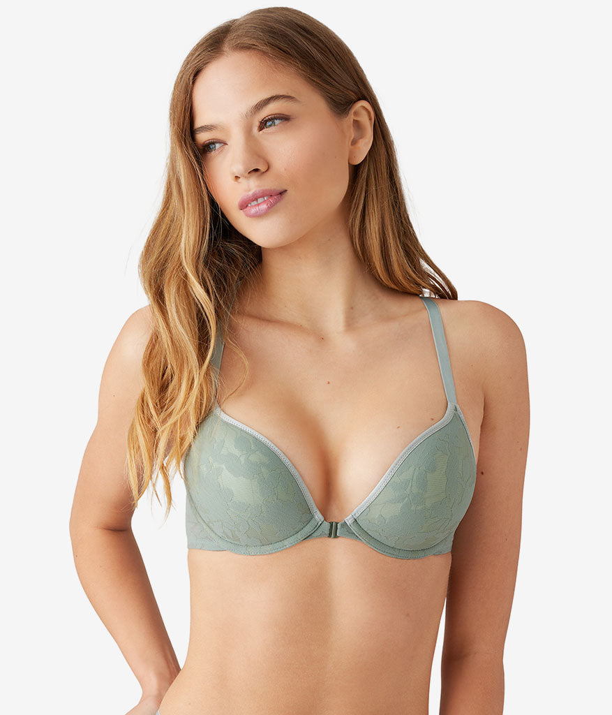 Shadow Scene Front Close Push Up Bra - Shadow | Wacoal Signature