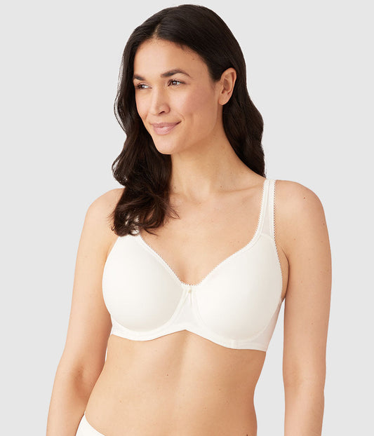 Basic Beauty Spacer Underwire T-Shirt Bra - Ivory | Wacoal Deals