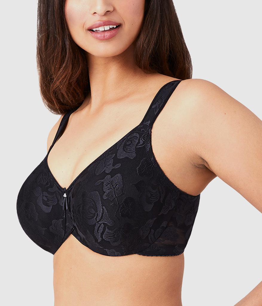 Awareness Underwire Bra - Black | Wacoal Quality
