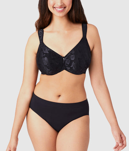 Awareness Underwire Bra - Black | Wacoal Quality