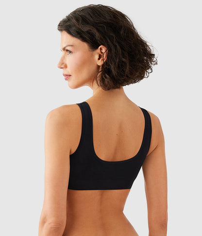 B-Smooth® Front Close Bralette - Black | Wacoal Great Value