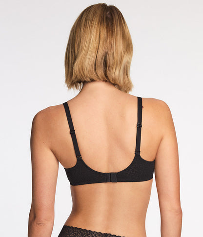 High Bar™ Plunge Underwire Bra - Black | Wacoal Discount