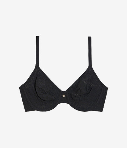 High Bar™ Plunge Underwire Bra - Black | Wacoal Discount
