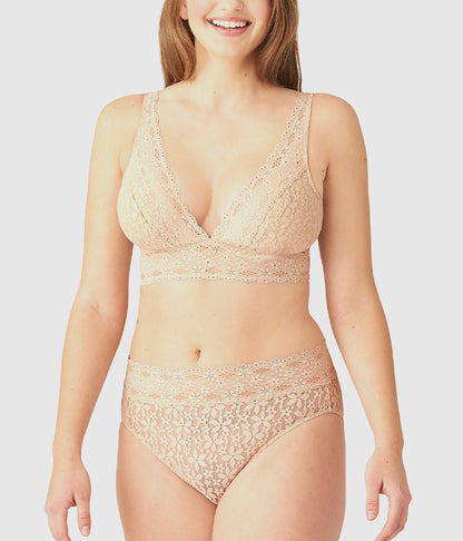 Halo Lace Wire Free Bralette - Sand | Wacoal Hot Sale