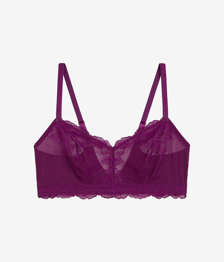 Vivid Attraction Bralette - Dark Purple | Wacoal Signature