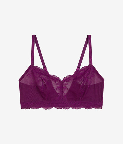 Vivid Attraction Bralette - Dark Purple | Wacoal Signature