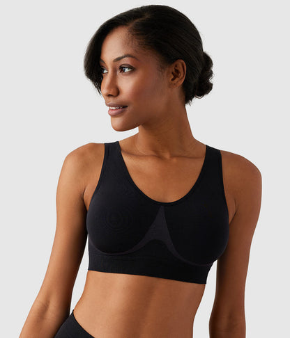 B-Smooth® Wire Free Bralette - Black | Wacoal Signature