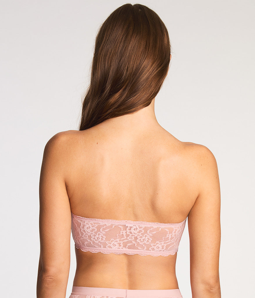 Effortlessly Lace Bandeau - Blush Pink | Wacoal Hot Sale