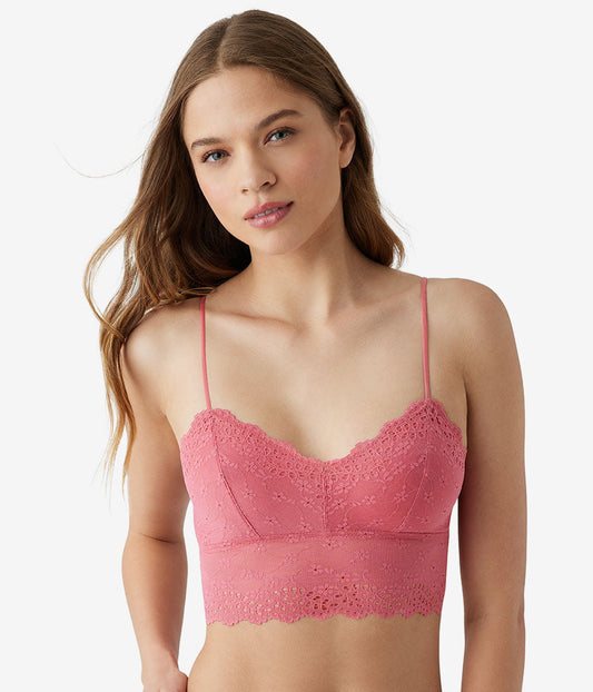 Inspired Eyelet Bralette - Slate Rose | Wacoal Customer Favorite