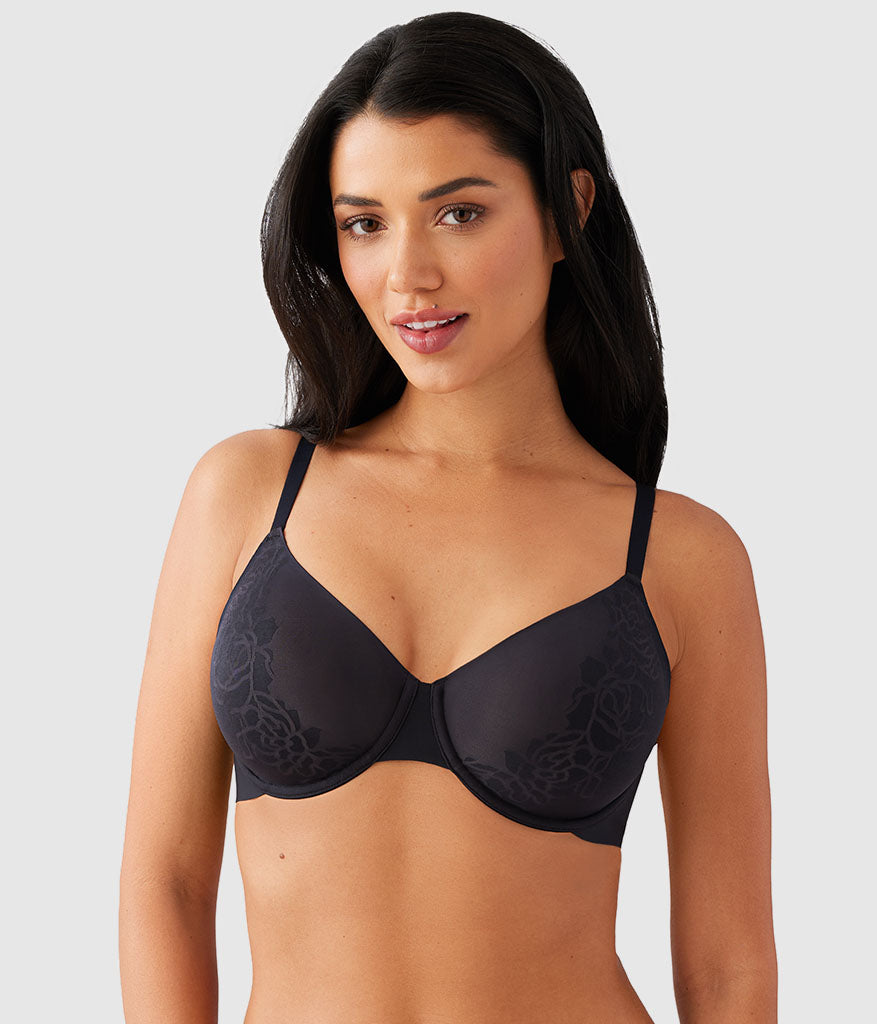 Confidence Boost™ Underwire Bra - Black | Wacoal Trusted