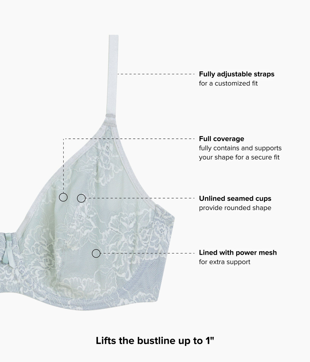 Full Bloom Underwire Bra - Belgian Block | Wacoal Exclusive