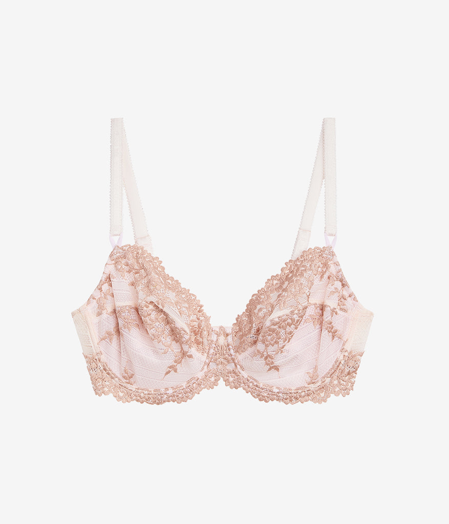 Embrace Lace® Underwire Bra - Angel Wing/Rose Dust | Wacoal Premium
