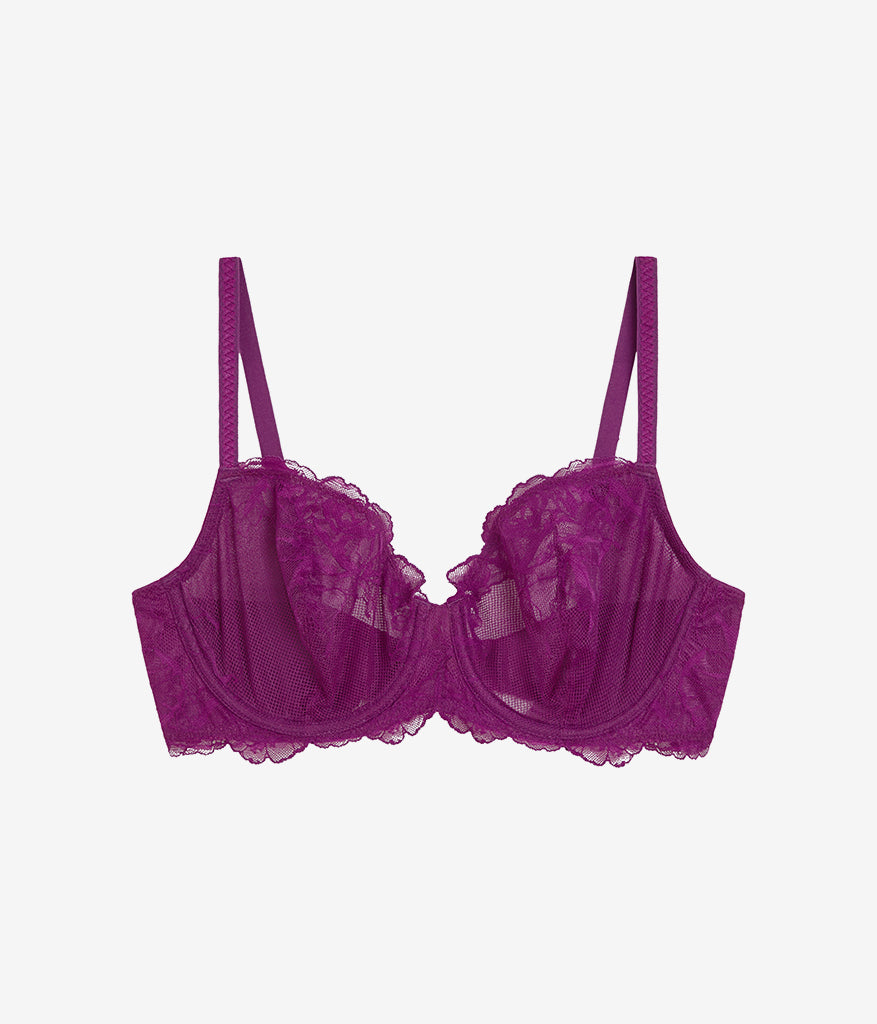 Vivid Attraction Underwire Bra - Dark Purple | Wacoal Best Price