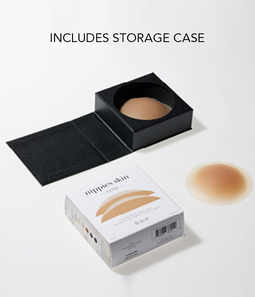 Nippies Adhesive Nipple Covers - Extra Coverage - Creme | Wacoal New