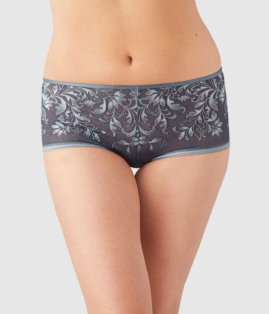 Net Effect Boyshort - Folkstone Gray Multi | Wacoal Popular