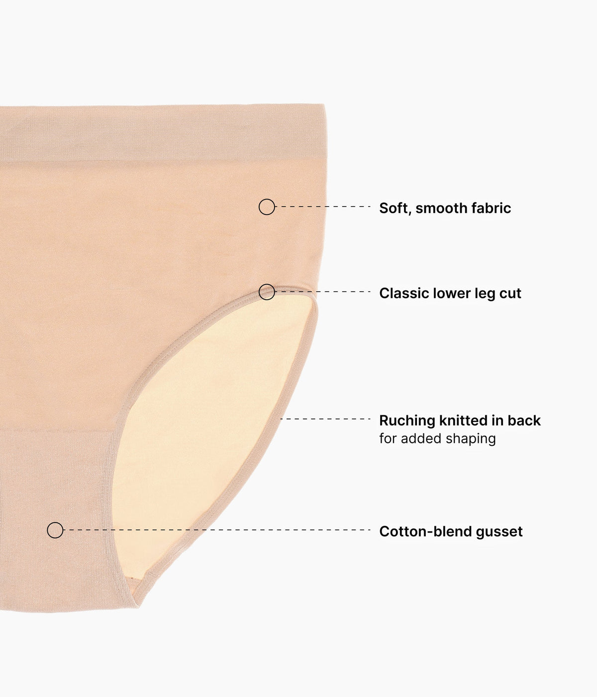 B-Smooth® Seamless Brief - Sand | Wacoal Essential