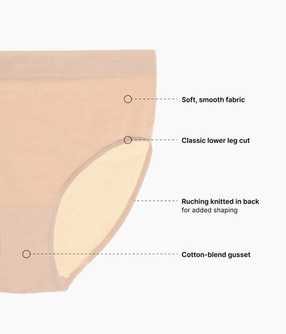 B-Smooth® Seamless Brief - Sand | Wacoal Essential