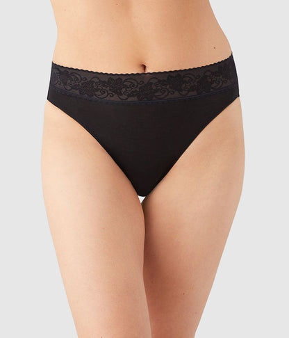 Comfort Touch Hi-Cut - Black | Wacoal Discount