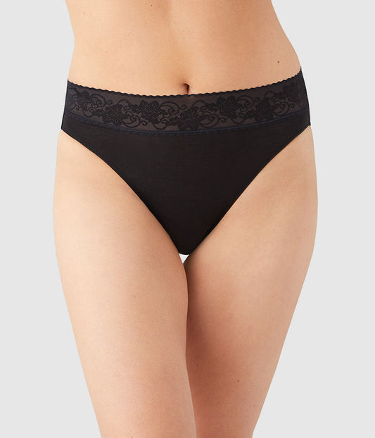 Comfort Touch Hi-Cut - Black | Wacoal Discount