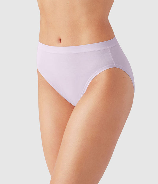 Understated Cotton Hi-Cut - Orchid Hush | Wacoal Recommended