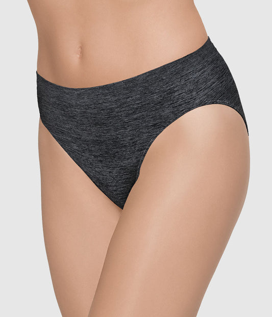 B-Smooth® Seamless Hi-Cut - Charcoal Heather | Wacoal Essential