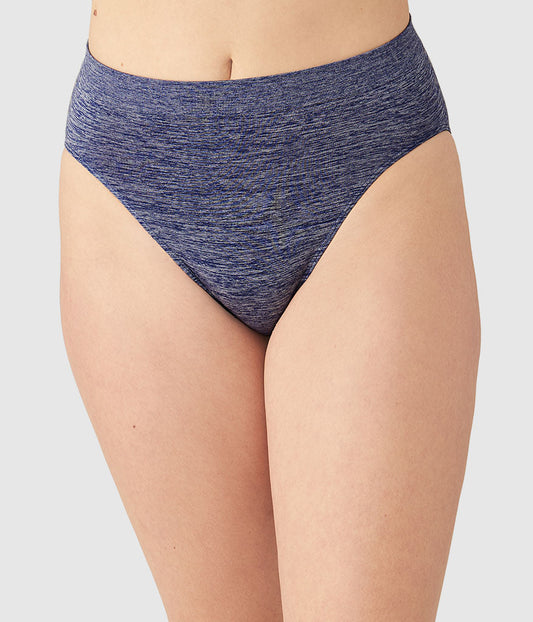 B-Smooth® Seamless Hi-Cut - Patriot Blue Heather | Wacoal Best Seller