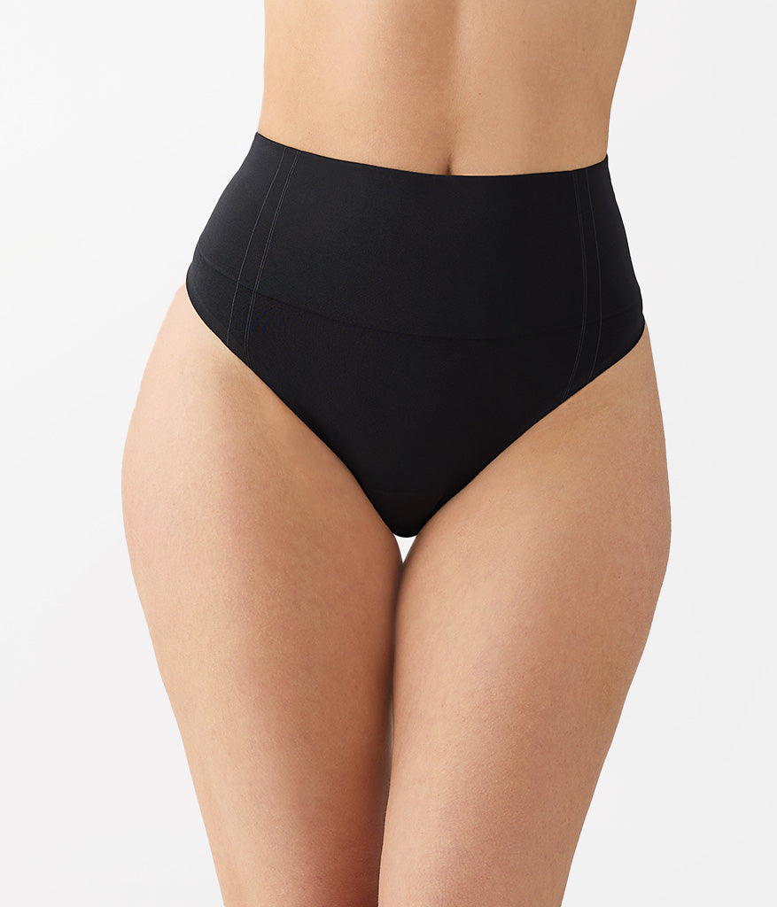 Smooth Series™ Shaping Thong - Black | Wacoal New