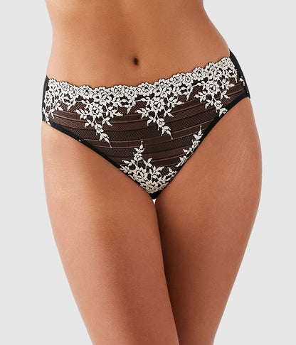 Embrace Lace® Hi-Cut - Black | Wacoal Hot Sale