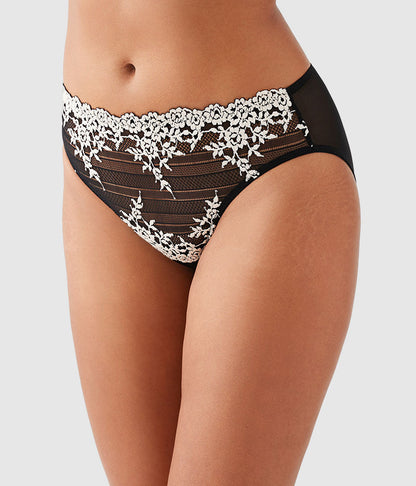 Embrace Lace® Hi-Cut - Black | Wacoal Hot Sale