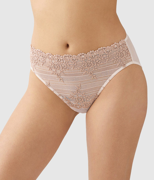 Embrace Lace® Hi-Cut - Angel Wing/Rose Dust | Wacoal Special Offer