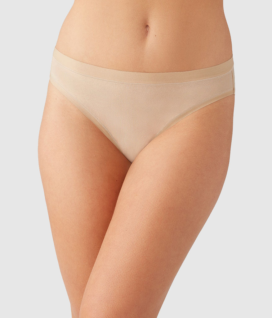 Understated Cotton Bikini - Sand | Wacoal Sale