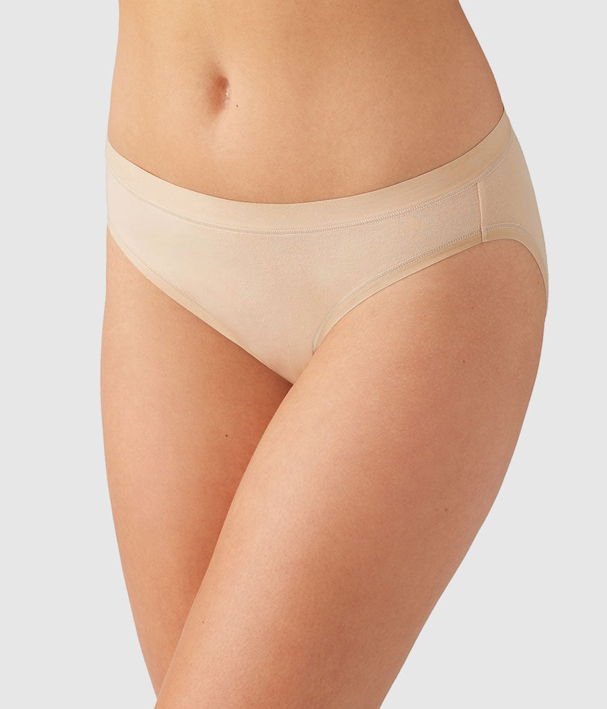 Understated Cotton Bikini - Sand | Wacoal Sale